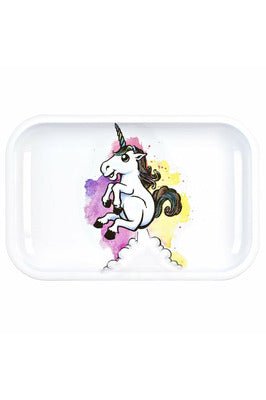 Pulsar Metal Rolling Tray | 11" x 7" - Heavy Heads MN