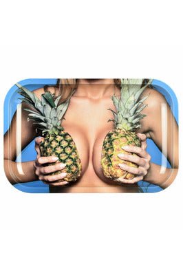 Pulsar Metal Rolling Tray | 11" x 7" - Heavy Heads MN
