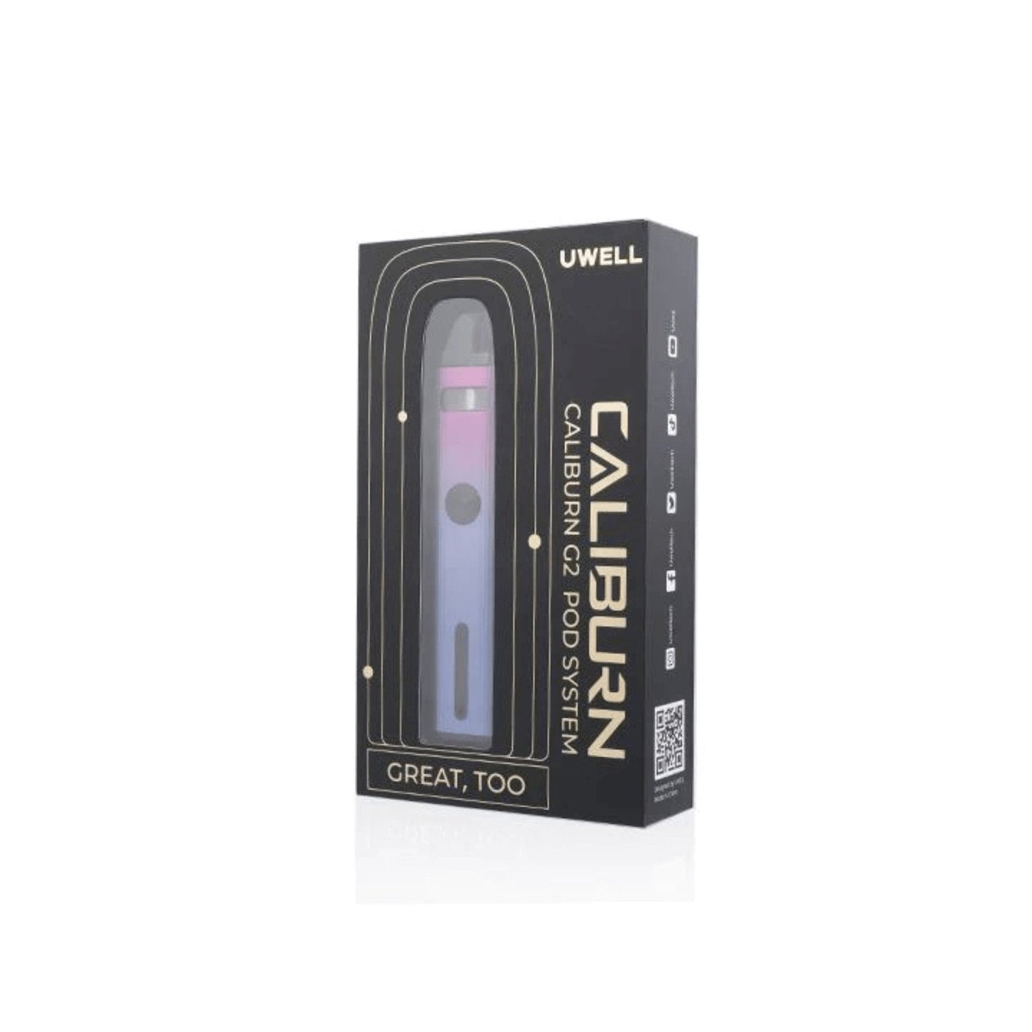 Uwell Caliburn G2 18W Pod System Kit 750mAh - Heavy Heads MN