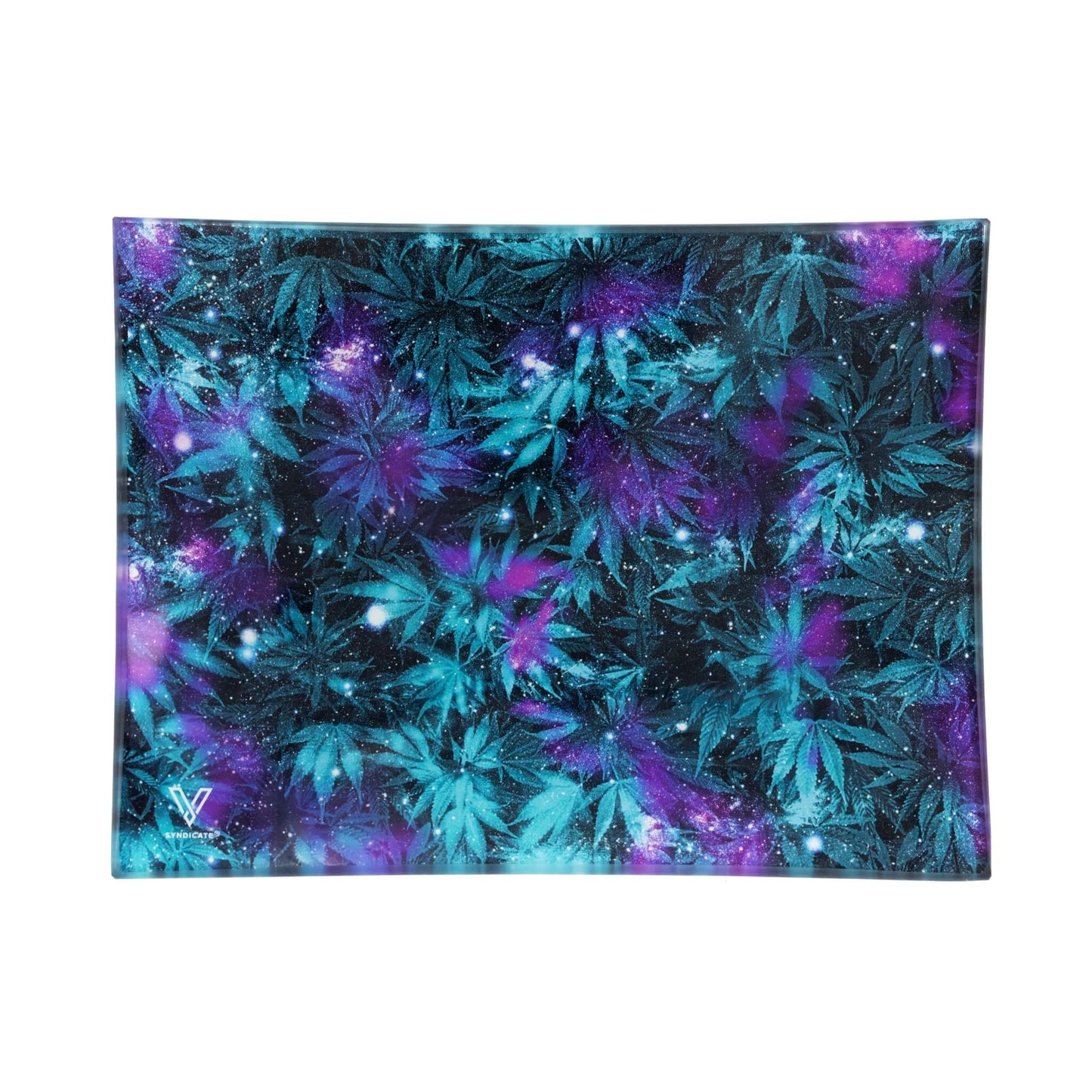 V Syndicate Shatterproof Glass Rolling Tray - Small - Heavy Heads MN