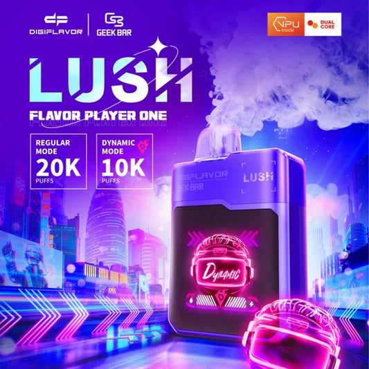 Geek Bar DigiFlavor Lush 20k Disposable - BOGO - We add to Order