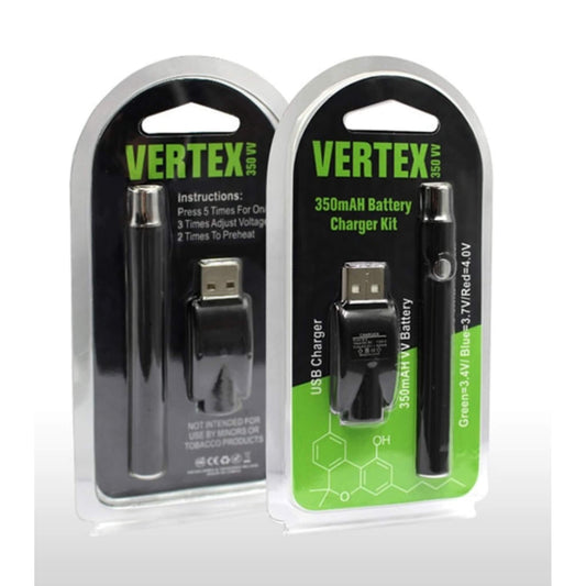 510 Battery Vape Pen 350VV Battery Charger Kit - 1$ Off